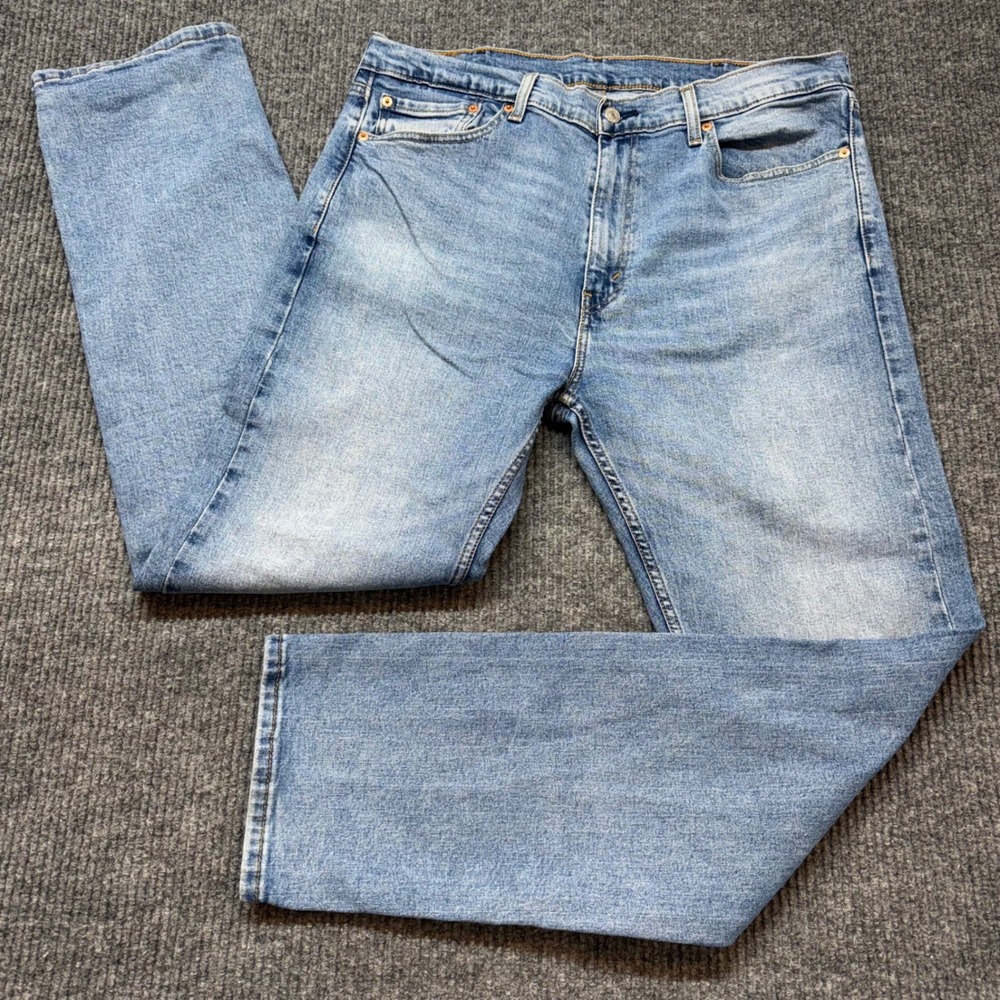 Levi's 505 38x34 Regular Fit Straight Leg‎ Jeans Medium Wash Classic Denim
